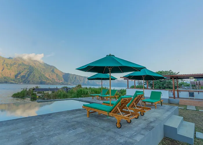ロッジ D Sila's Tepi Danu & Natural Hot Spring