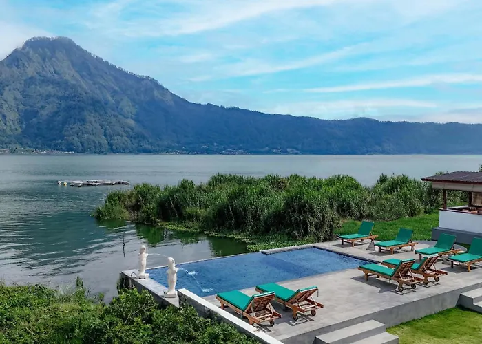 ロッジ D Sila's Tepi Danu & Natural Hot Spring